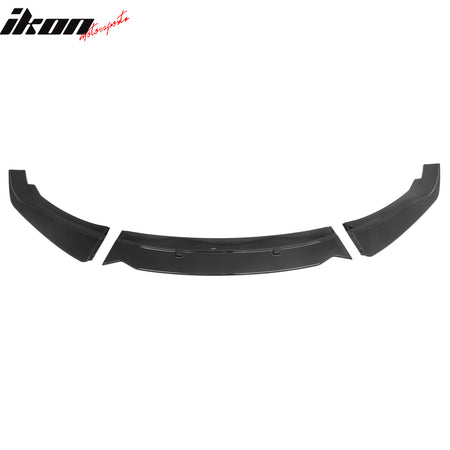 Fits 14-21 BMW F22 F23 2 Series Base Ikon Style Front Bumper Lip Gloss Black PP