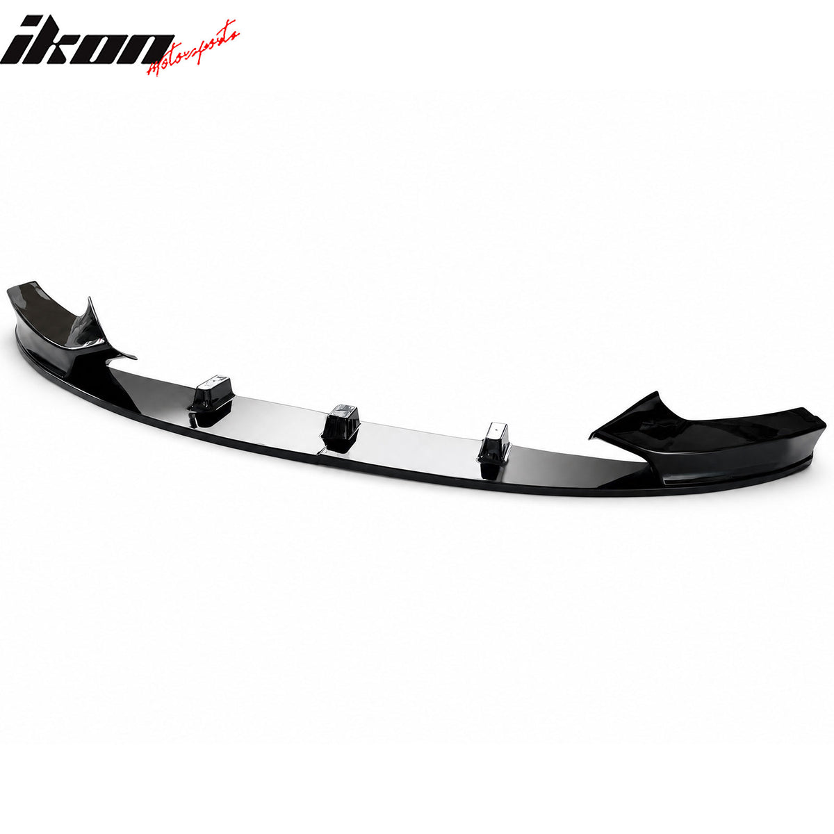For 14-21 BMW 2 Series F22 F23 M Sport MP Style Front Bumper Lip Gloss Black 2PC
