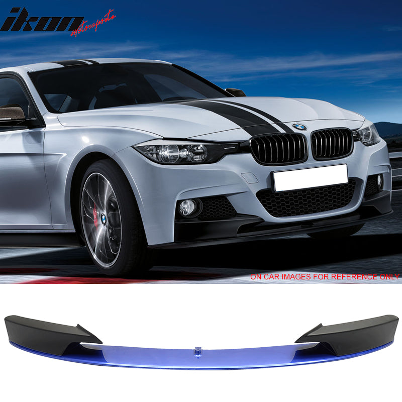 Fits 12-18 BMW F30 M Tech M Sport Front Bumper Lip - PP