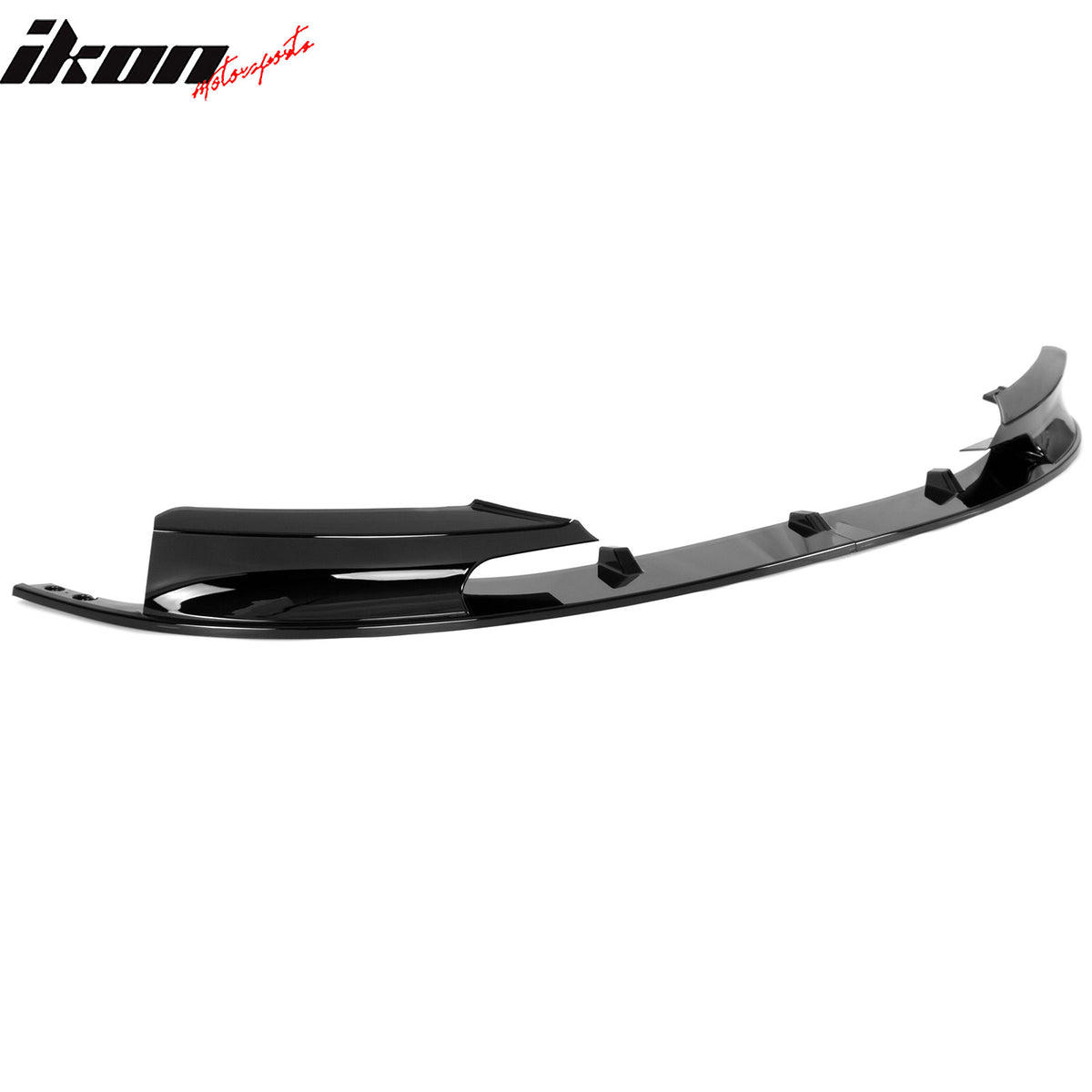For 12-18 BMW 3 Series F30 F31 M Sport MP Style Front Bumper Lip Gloss Black 2PC