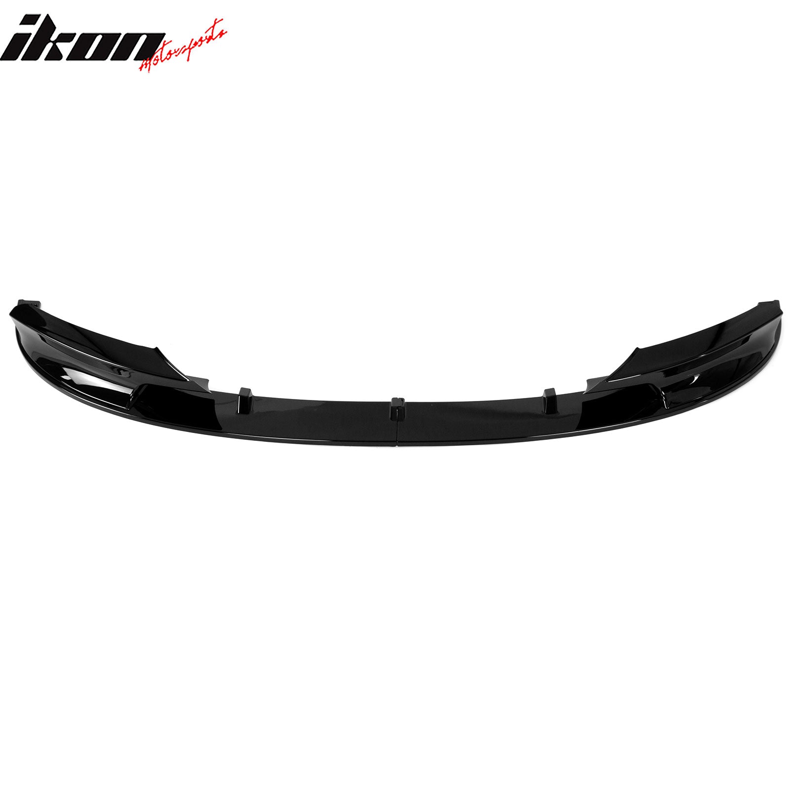 For 12-18 BMW 3 Series F30 F31 M Sport MP Style Front Bumper Lip Gloss Black 2PC