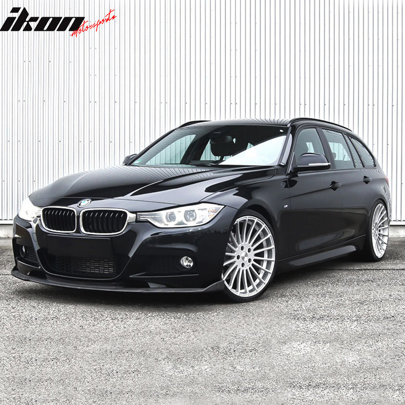 IKON MOTORSPORTS, Front Bumper Lip Compatible With 2012-2018 BMW 3