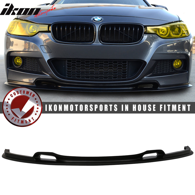 2012-2018 BMW F30 3 Series M Sport VR Style Unpainted Front Bumper Lip