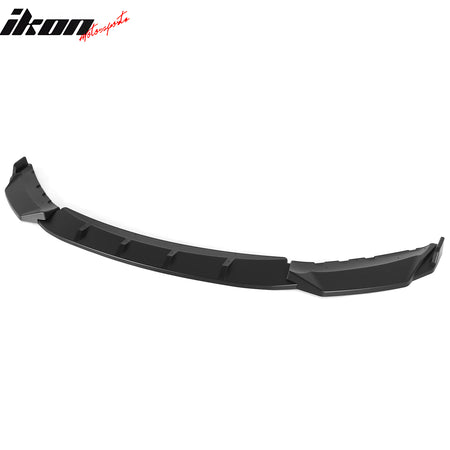 Fits 14-20 BMW 4-Series F32 F33 F36 Base Bumper Front Bumper Lip Unpainted Black