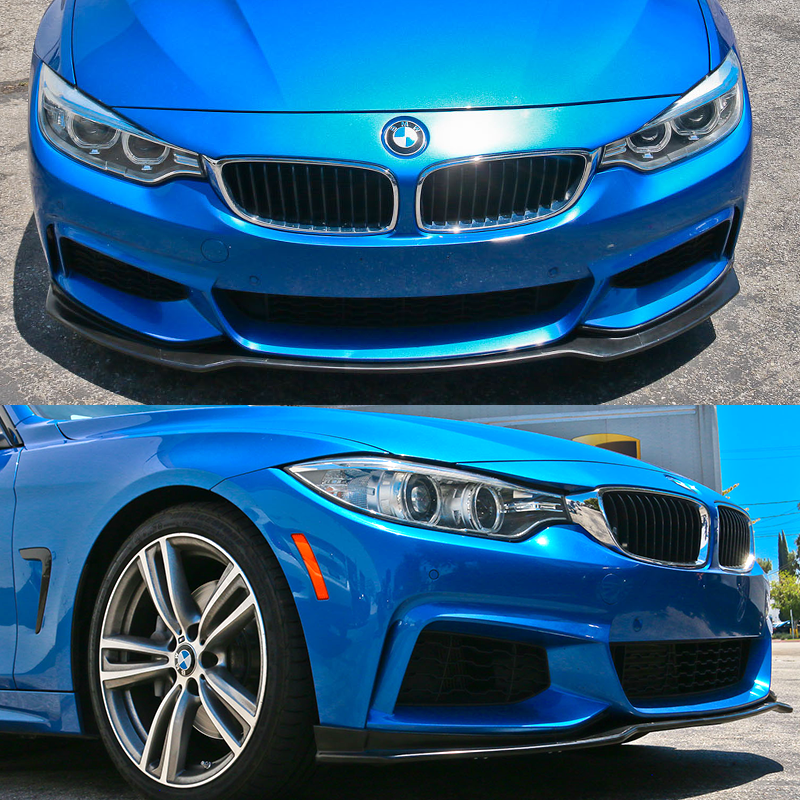 Front Bumper Lip Fits 2014-2020 BMW 4-Series F32 F33 F36 M Sport