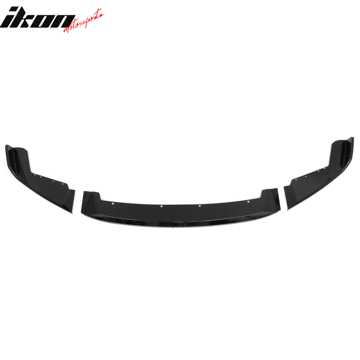 Fits 19-21 BMW F87 LCI M2 Competition CS Style Front Bumper Lip Gloss Black ABS