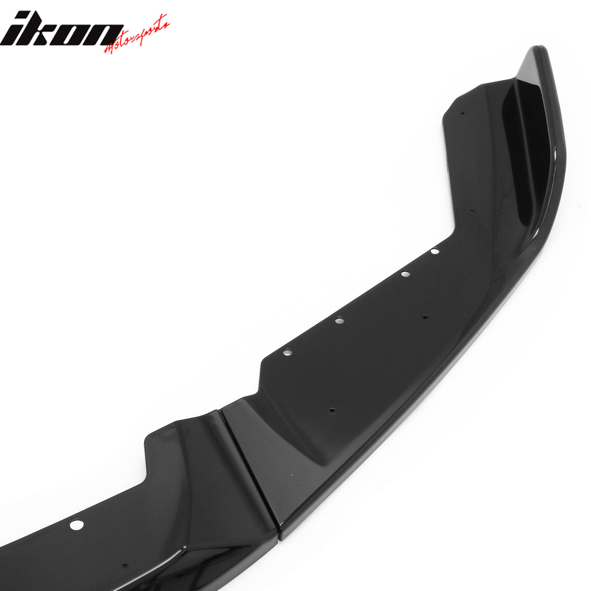Fits 19-21 BMW F87 LCI M2 Competition CS Style Front Bumper Lip Gloss Black ABS