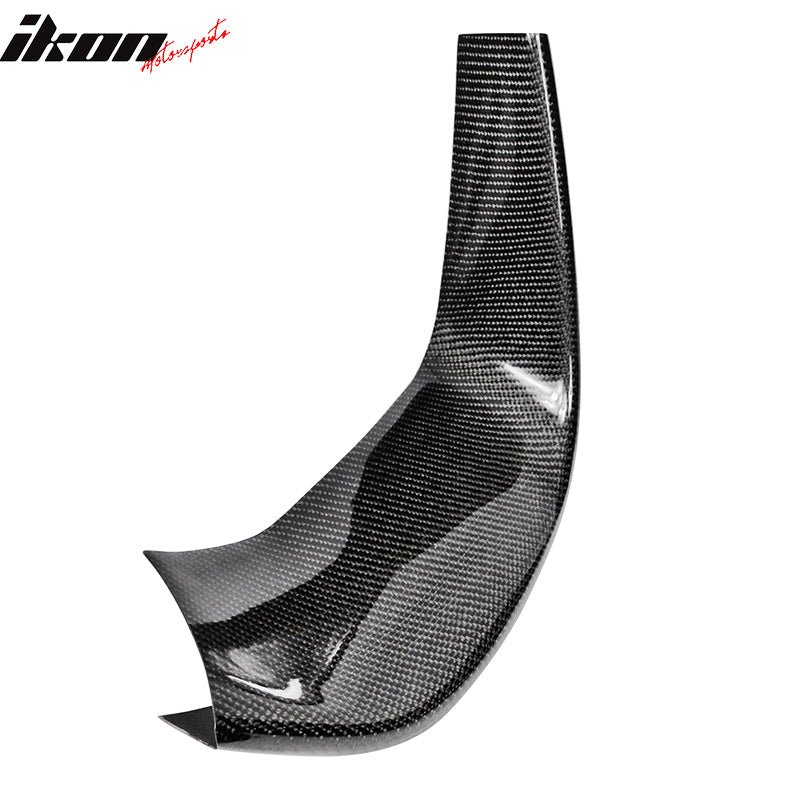 Fits 15-20 F82 F80 M3 M4 Carbon Fiber Front Side Splitters + Bottom Lip Spoiler