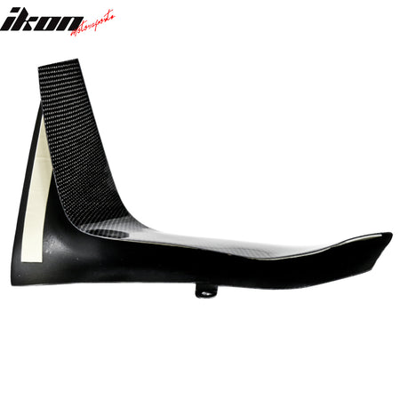 Fits 15-20 F82 F80 M3 M4 Carbon Fiber Front Side Splitters + Bottom Lip Spoiler