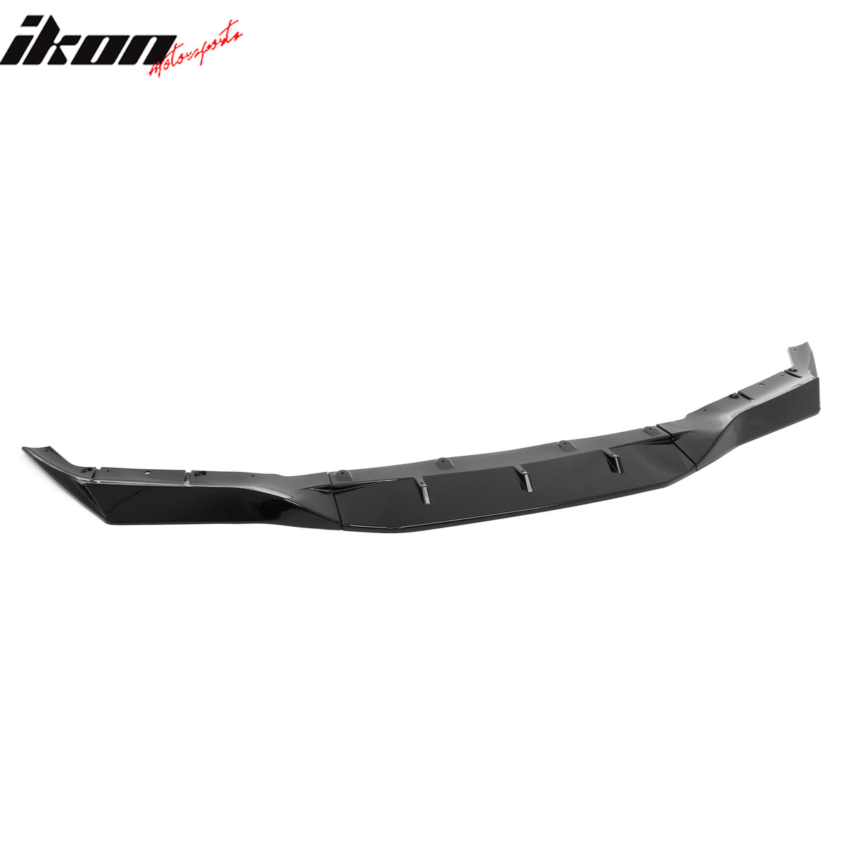 Fits 18-20 BMW F90 Pre LCI M5 R Style Front Bumper Lip Gloss Black ABS 3PCS Set
