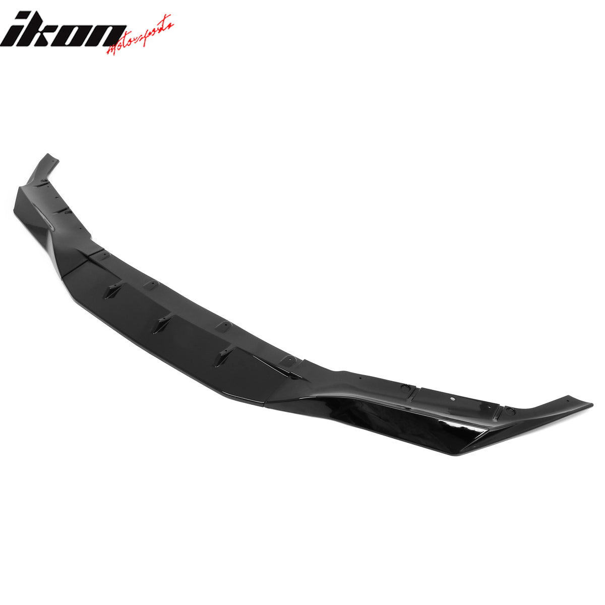 Fits 18-20 BMW F90 Pre LCI M5 R Style Front Bumper Lip Gloss Black ABS 3PCS Set