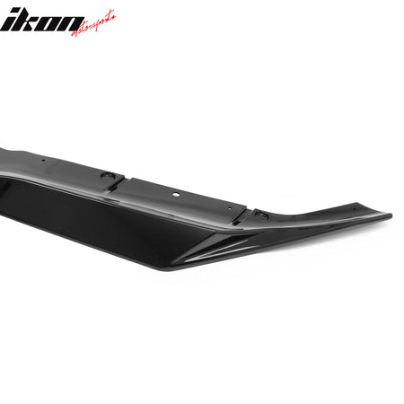 Fits 18-20 BMW F90 Pre LCI M5 R Style Front Bumper Lip Gloss Black ABS 3PCS Set