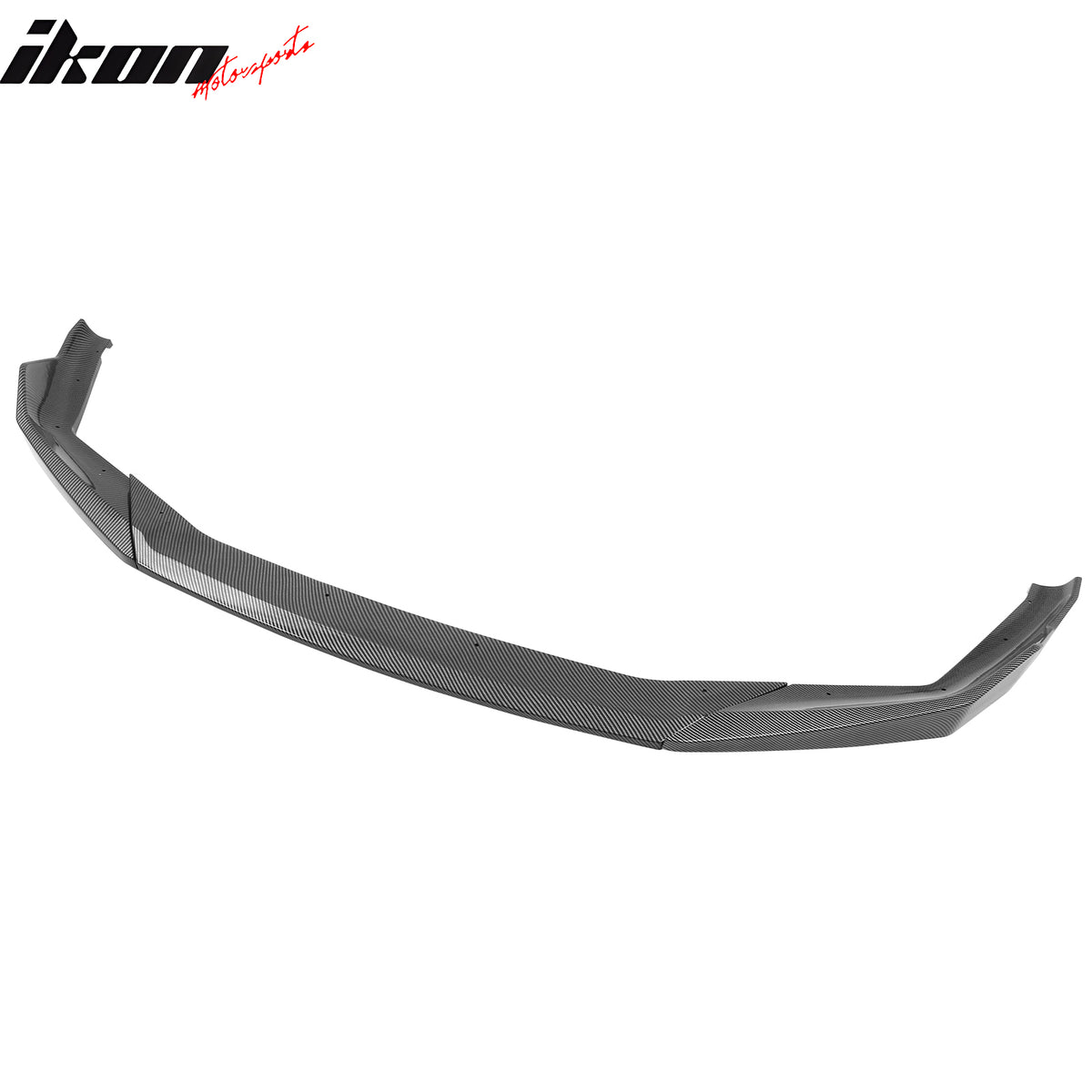 Fits 21-23 BMW F90 LCI M5 CS Style Front Bumper Lip Carbon Fiber Print ABS 3PCS