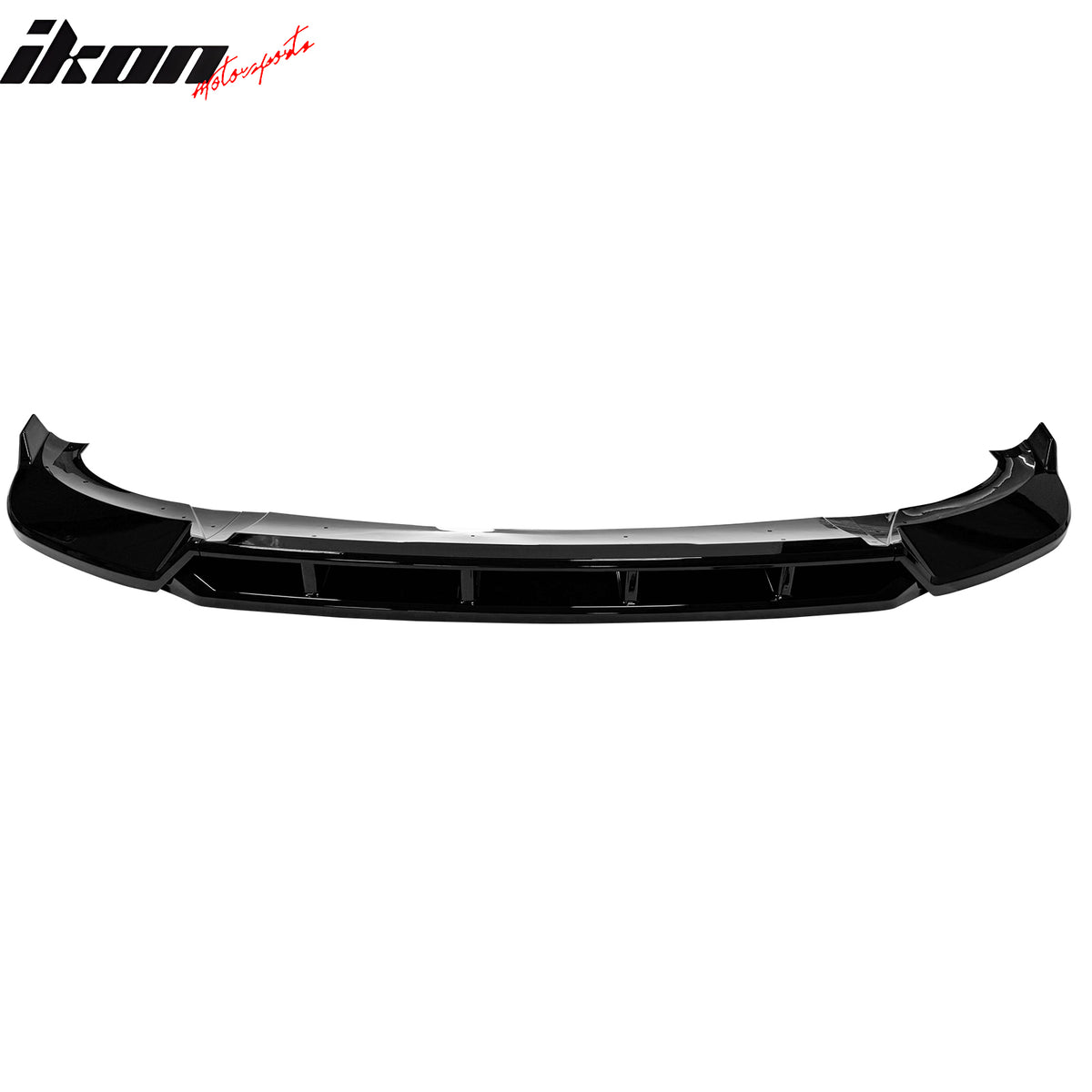 Fits 22-25 BMW X3 G01 X4 G02 M Sport LCI IKON Style Front Bumper Lip Gloss Black