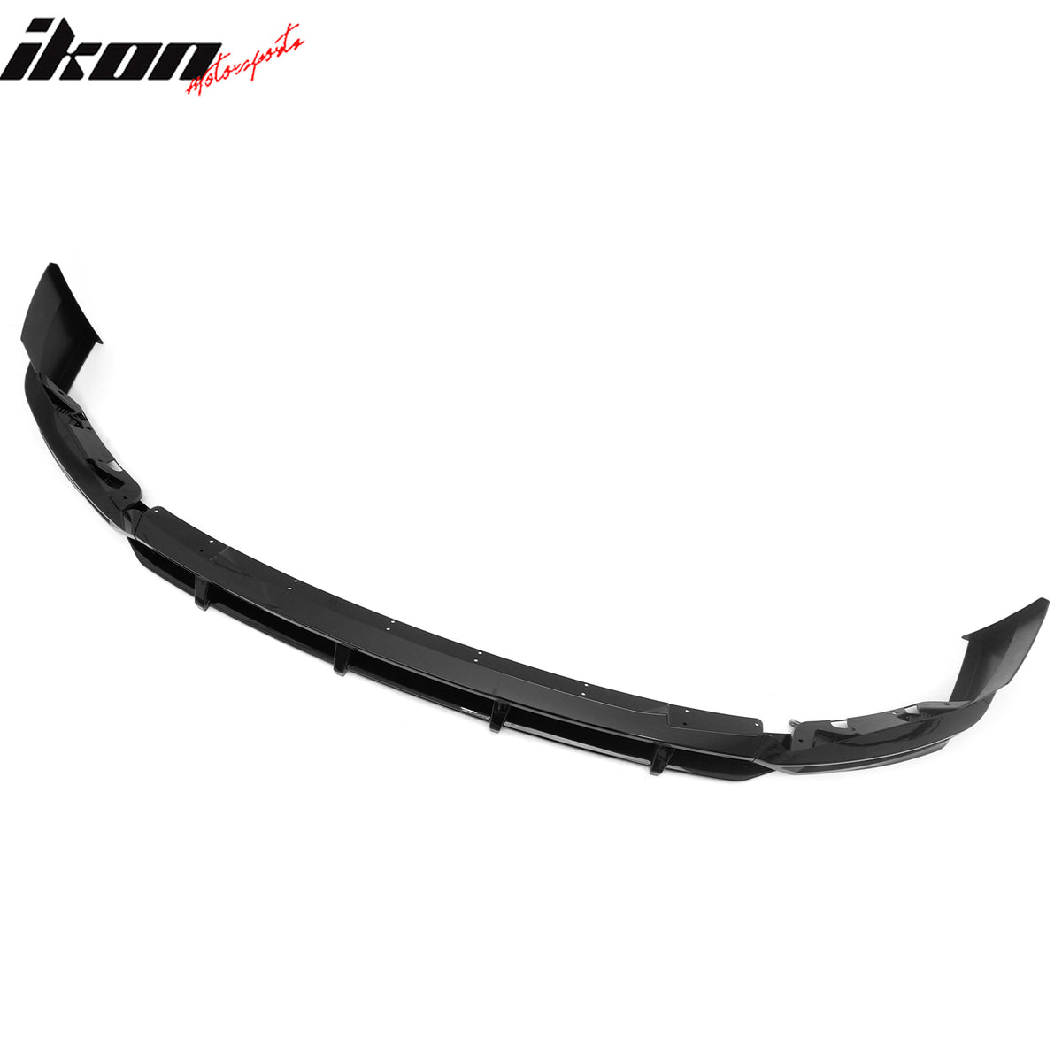 Fits 24-26 BMW G05 X5 LCI Front Bumper Lip Gloss Black DRL Spoiler ABS Splitter