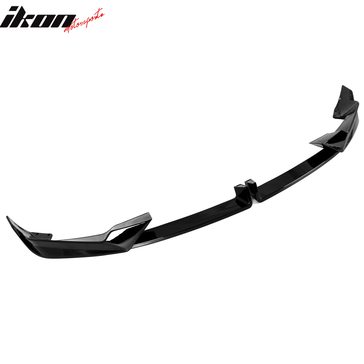 Fits 24-26 BMW LCI G05 X5 M Sport MP Style Front Bumper Lip ABS Gloss Black 4PCS