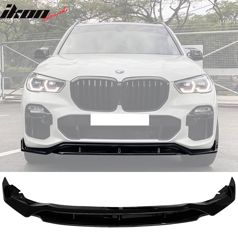 X5 G05 M50i Front Bumper Lip Fits 2019-2023 X5 G05 M Sport Bumper Model X5 G05 M50i Front Bumper Lip Fits 2019-2023 X5 G05 M Sport Bumper Model