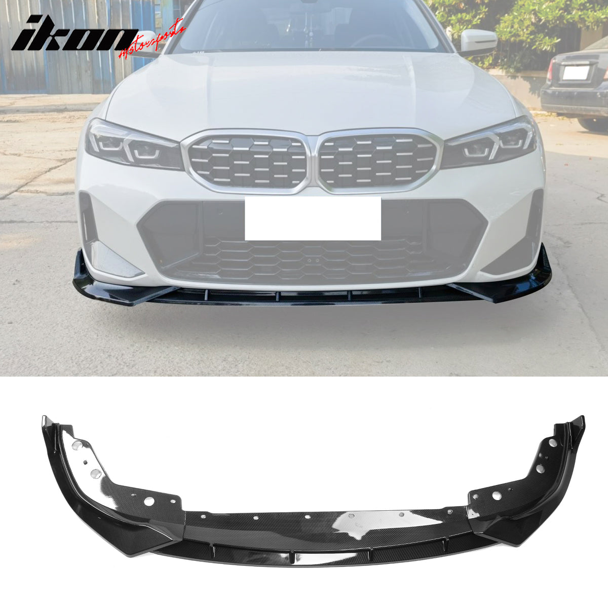 Fits 23-25 BMW G20 3 Series M Sport M340i IKON Front Lip - PP