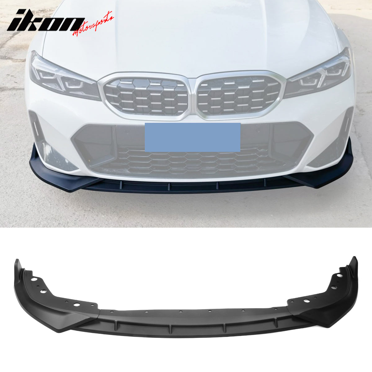 Fits 23-25 BMW G20 3 Series M Sport M340i IKON Front Lip - PP