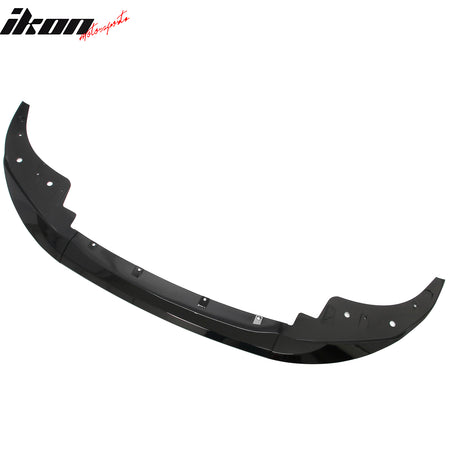 Fits 21-27 BMW G22 G23 4-Series M Sport MP Style Front Bumper Lip Gloss Black PP