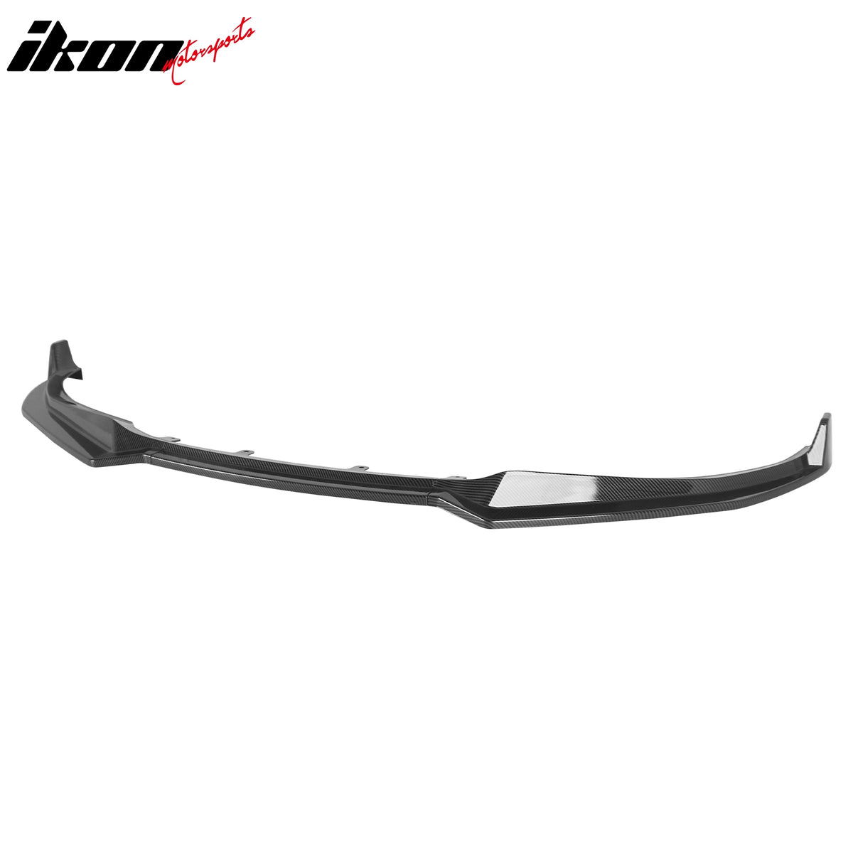 Fits 21-27 BMW G26 & i4 Gran Coupe M Sport Front Bumper Lip Carbon Fiber Print
