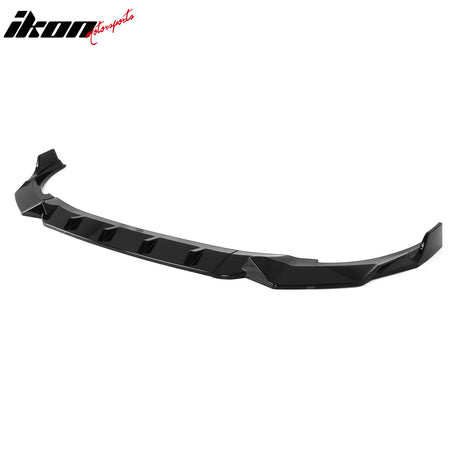 Fits 19-26 BMW G29 Z4 sDrive30i & M40i IKON Style Front Bumper Lip Gloss Black