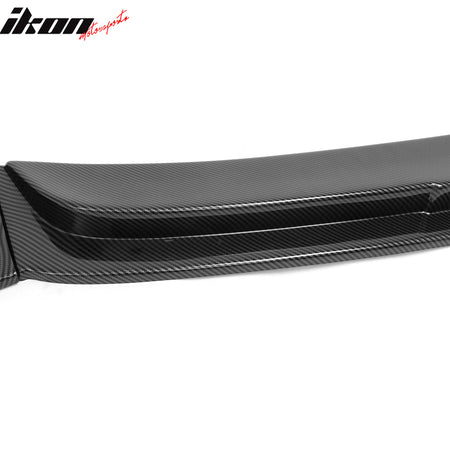 Fits 19-26 BMW Z4 G29 M-Tech H Style Front Bumper Lip Spoiler Carbon Fiber Print