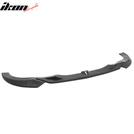 For 22-26 BMW 2-Series G42 FD Style Front Bumper Lip Splitter Carbon Fiber Print