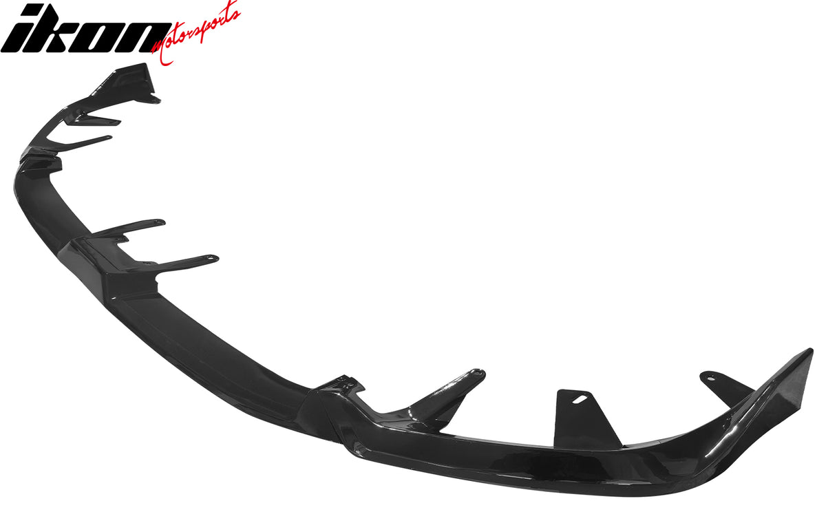 Fits 24-26 BMW G60 5 Series i5 IKON Front Bumper Lip Chin 3PC
