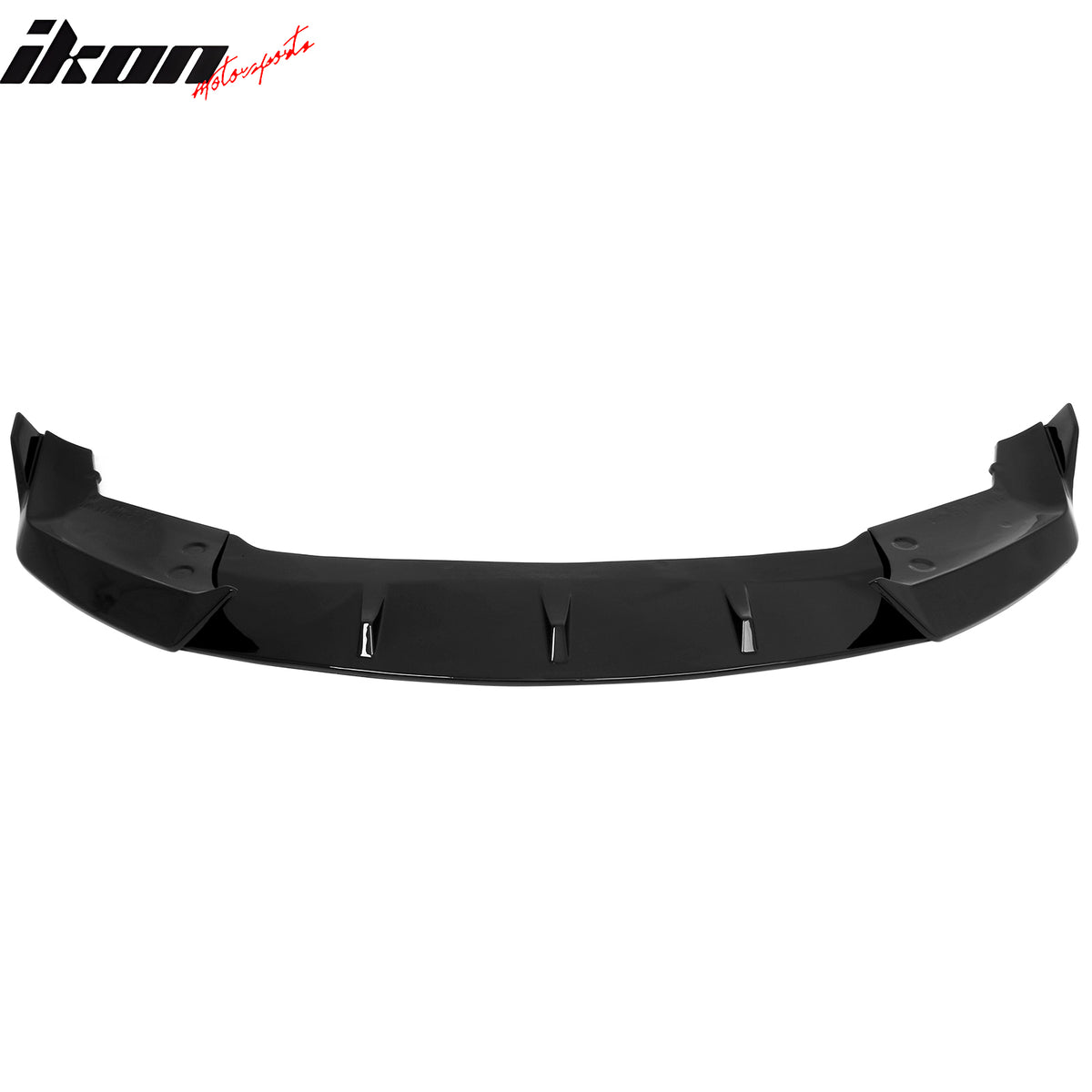 Fits 23-27 BMW G70 7 Series M Sport Ikon Style Front Bumper Lip Gloss Black ABS