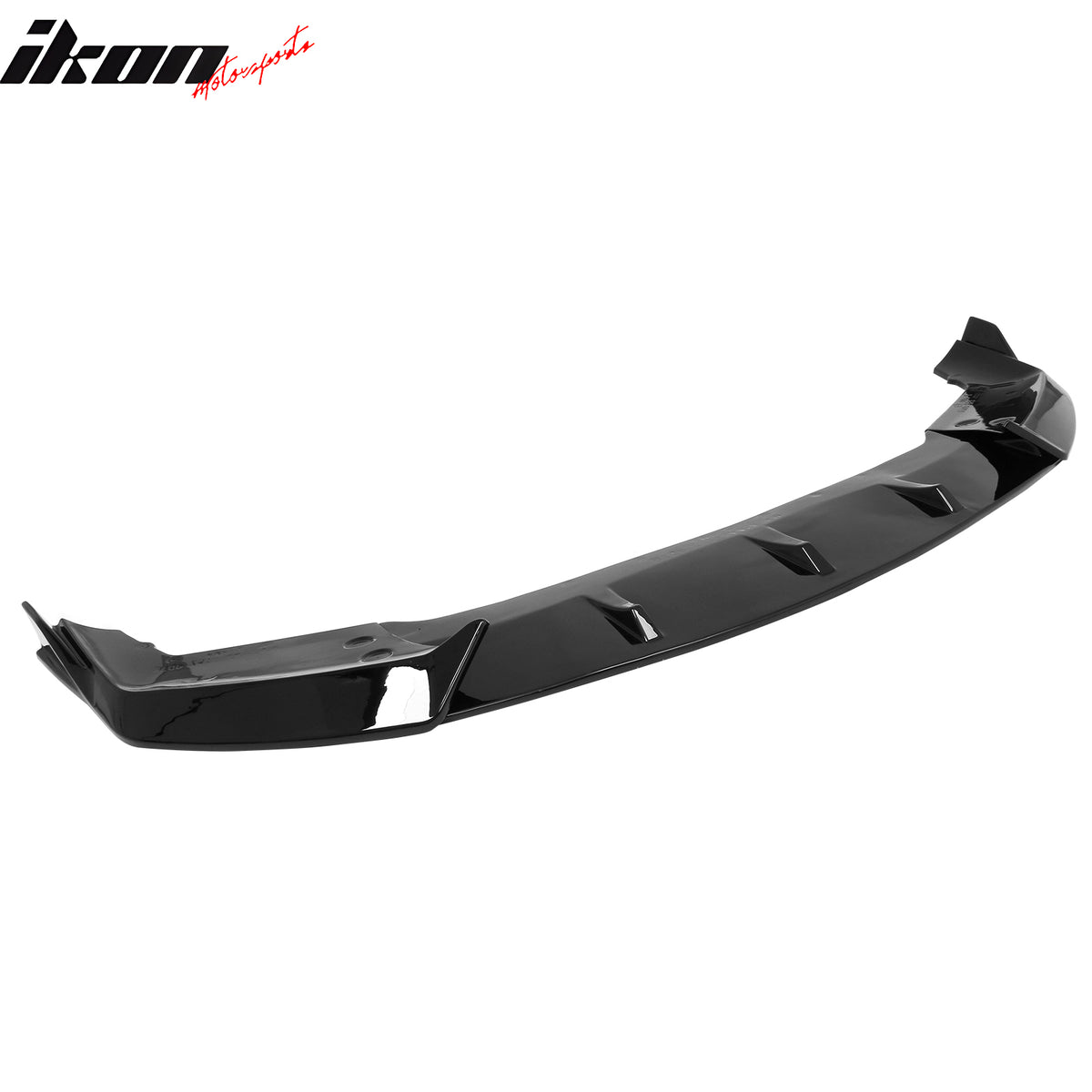 Fits 23-27 BMW G70 7 Series M Sport Ikon Style Front Bumper Lip Gloss Black ABS