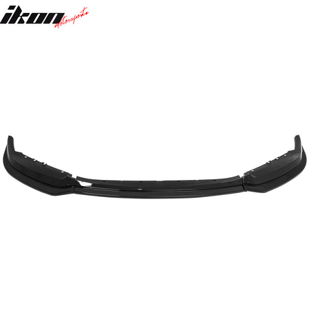 Fits 23-27 BMW G87 M2 MH Style Front Bumper Lip Spoiler Gloss Black ABS 3PCS Set