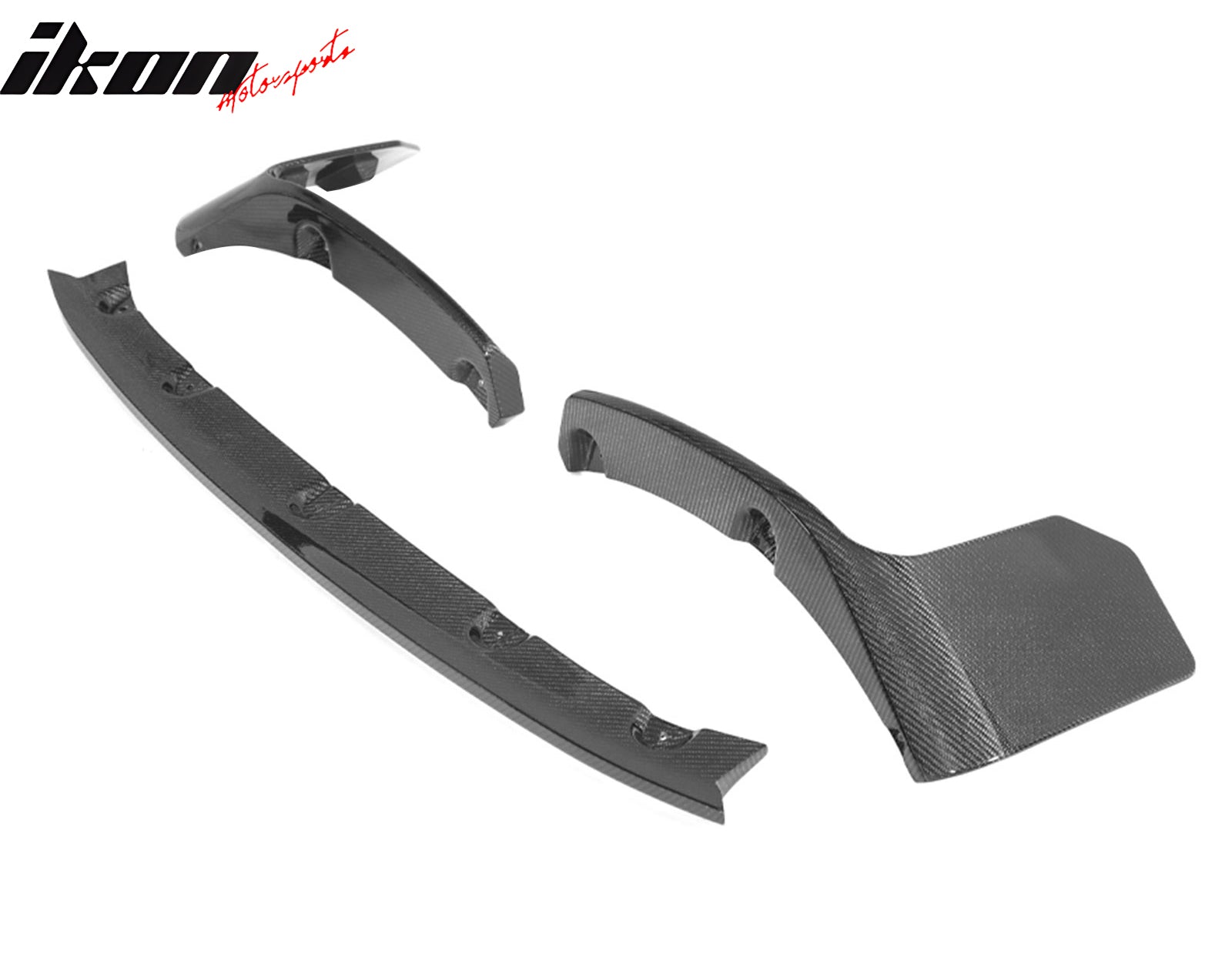 Fits 23-24 BMW G87 M2 Front Bumper Lip M Performance 3PC Spoiler