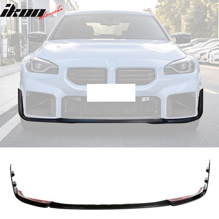 Fits 23-24 BMW G87 M2 Front Bumper Lip M Performance 3PC Spoiler