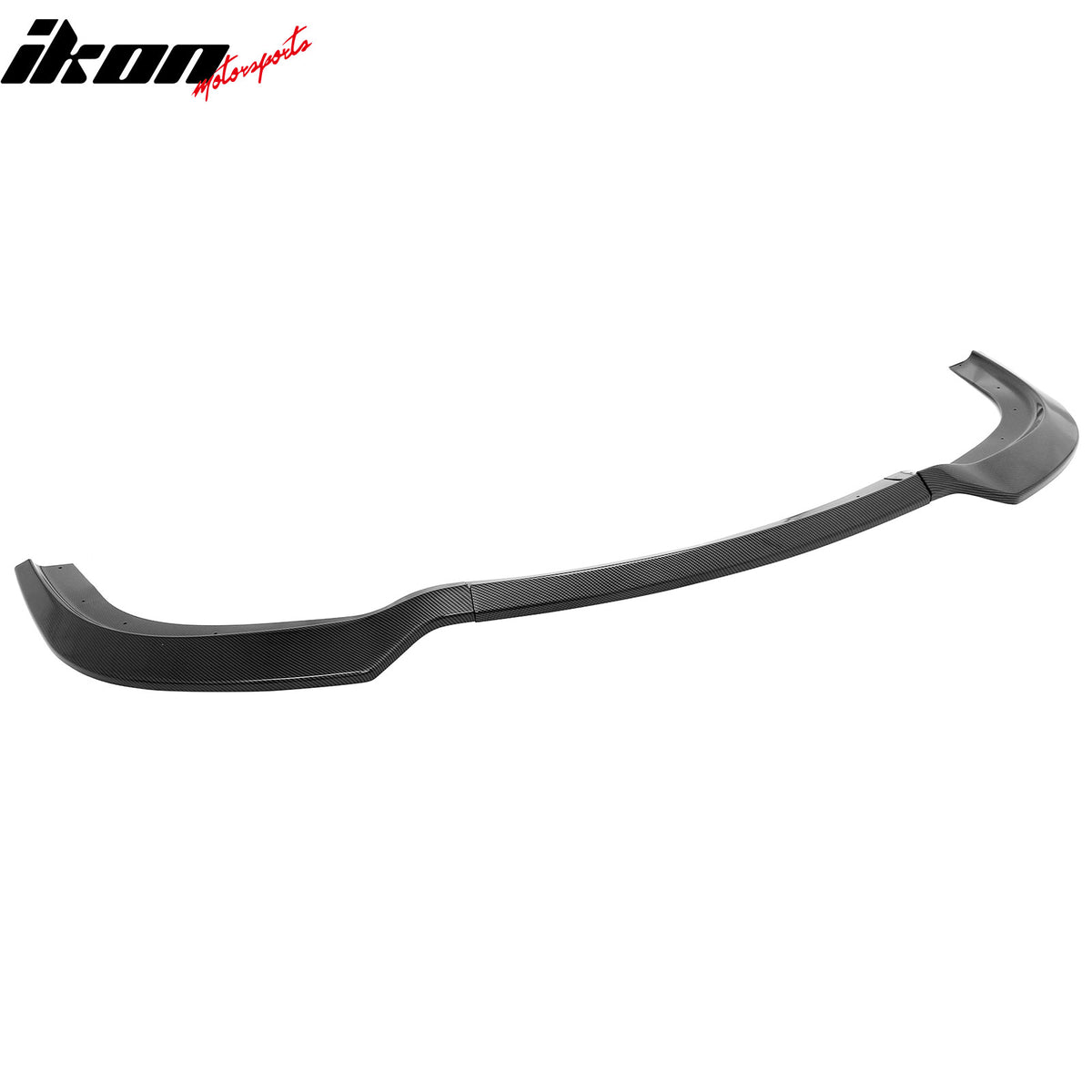Fits 15-23 Chrysler 300 V Style Front Bumper Lip Carbon Fiber Print PP 3PCS Set
