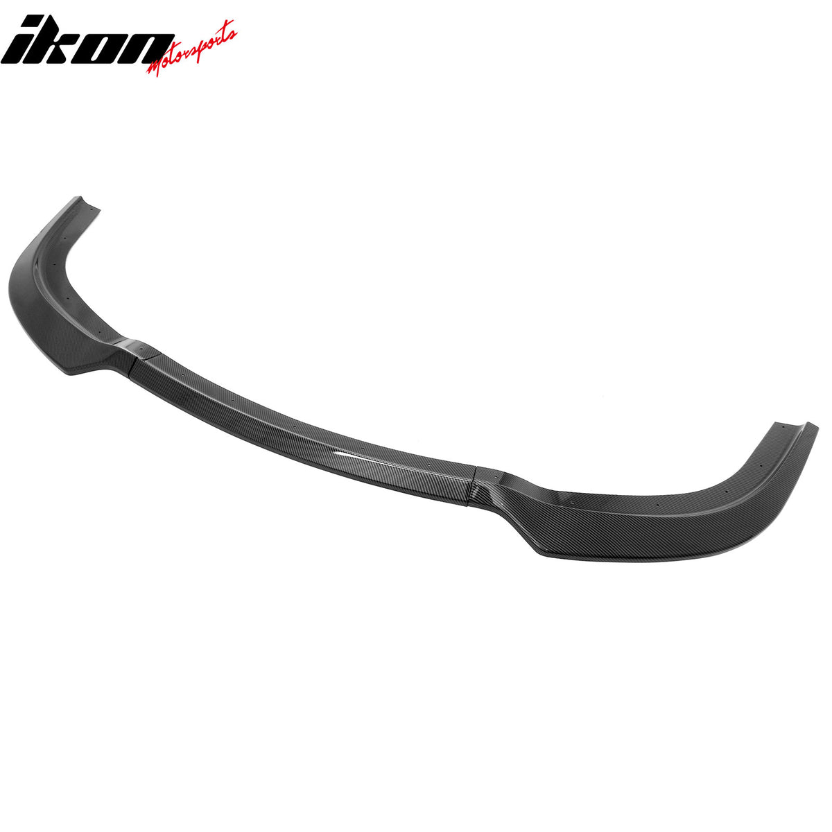 Fits 15-23 Chrysler 300 V Style Front Bumper Lip Carbon Fiber Print PP 3PCS Set
