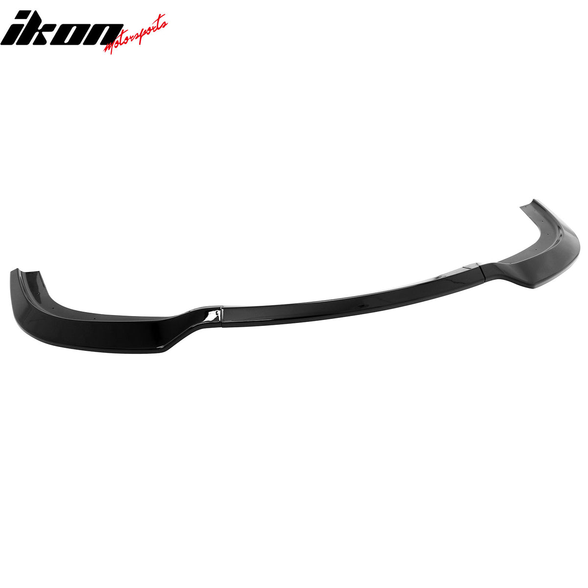 Fits 15-23 Chrysler 300 V Style Front Bumper Lip Spoiler Gloss Black PP 3PCS Set