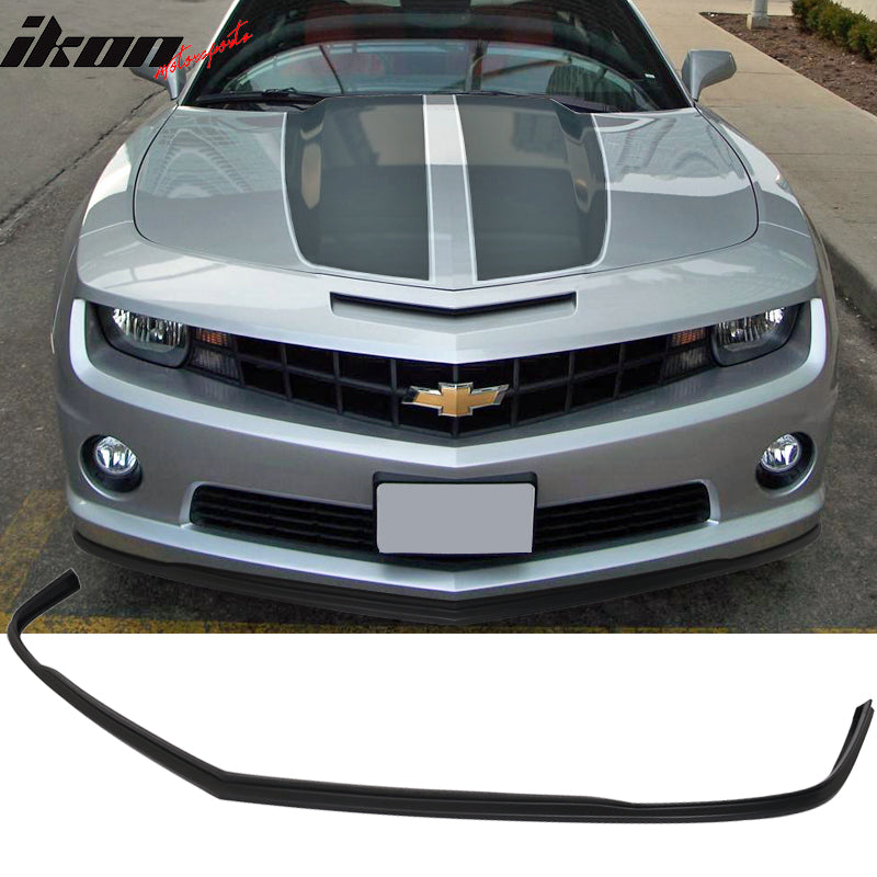 2010-2013 Chevy Camaro 2Dr V8 V Style Unpainted Front Bumper Lip PU