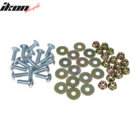 For 16-18 Chevy Camaro LT OE Style Front Bumper Lip Chin Spoiler Gloss Black ABS