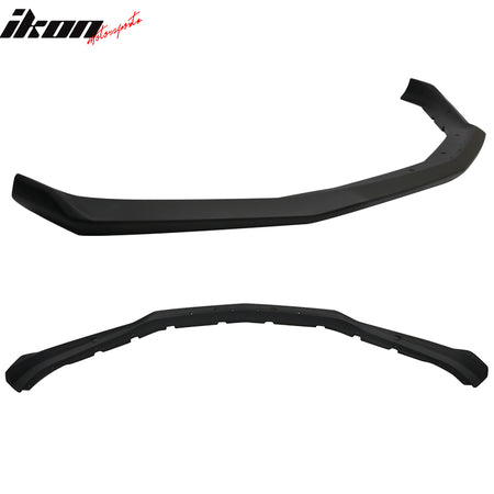 Fits 16-24 Chevy Camaro SS V8 OE Style Matte Black Front Bumper Spoiler Lip