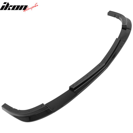 Fits 05-13 Chevy Corvette Base ZR1 Front Bumper Lip Chin Spoiler Gloss Black ABS