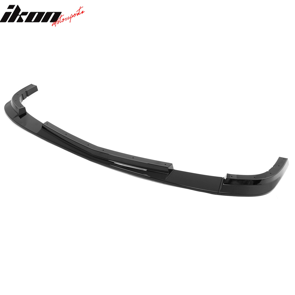Fits 05-13 Chevy Corvette Base ZR1 Front Bumper Lip Chin Spoiler Gloss Black ABS
