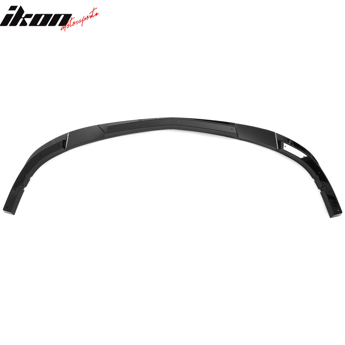 Fits 05-13 Chevy Corvette Base ZR1 Front Bumper Lip Chin Spoiler Gloss Black ABS