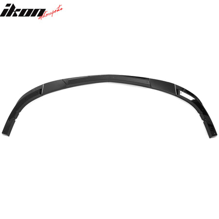 Fits 05-13 Chevy Corvette Base ZR1 Front Bumper Lip Chin Spoiler Gloss Black ABS