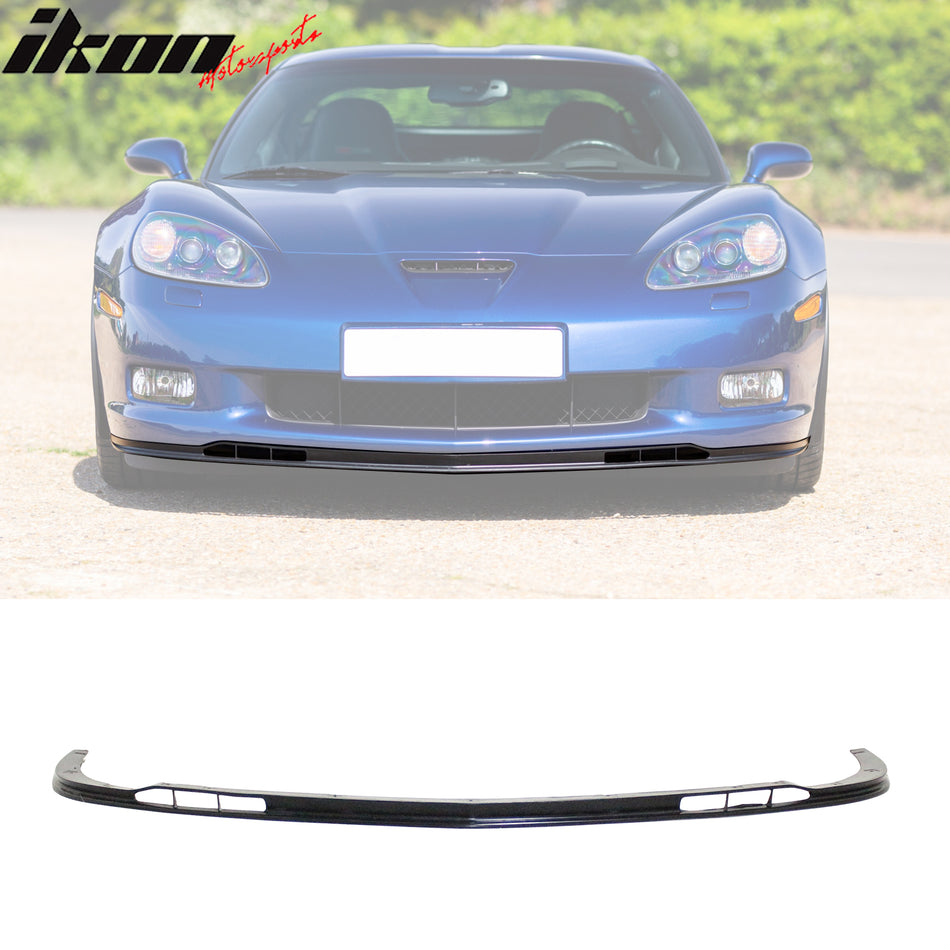 2005-2013 Chevy Corvette C6 OEM Style Front Bumper Lip Spoiler PU