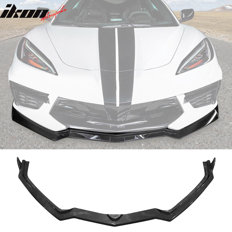 2020-2025 Chevrolet Corvette C8 Carbon Fiber Front Lip SplitterSpoiler