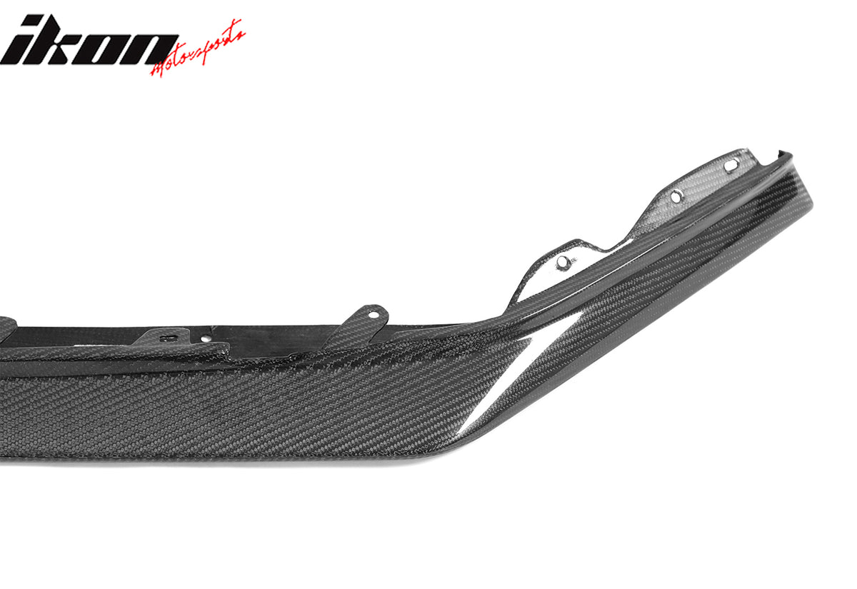 Fits 23-25 Chevrolet Corvette C8 Z06 E-Ray ZR1 Front Bumper Lip Carbon Fiber 3PC