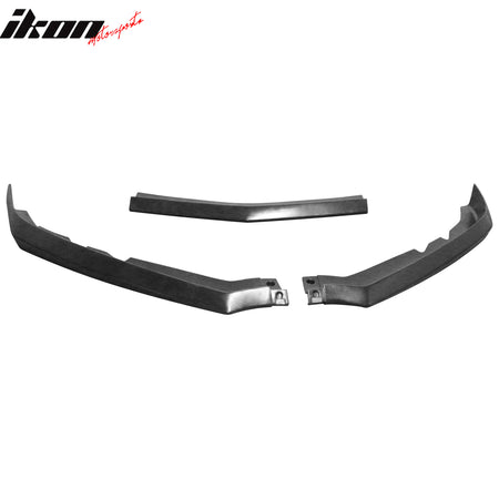 Fits 16-18 Chevrolet Cruze Front Bumper Lip Spoiler Splitter Chin Unpainted 3PCS
