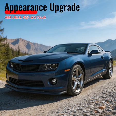 Fits 10-13 Chevy Camaro V8 SS SLP Style Front Bumper Lip Spoiler PU Unpainted