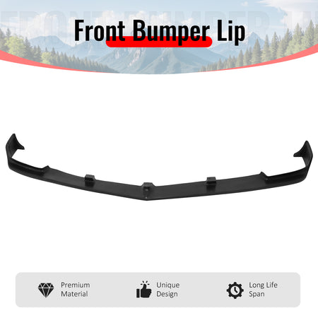 Fits 10-13 Chevy Camaro V8 SS SLT Style Front Bumper Lip Spoiler PU Unpainted